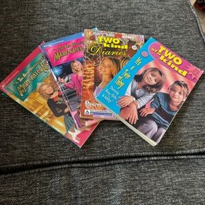 Mary Kate and Ashley Book Set - Pink, Blue, Gold Covers